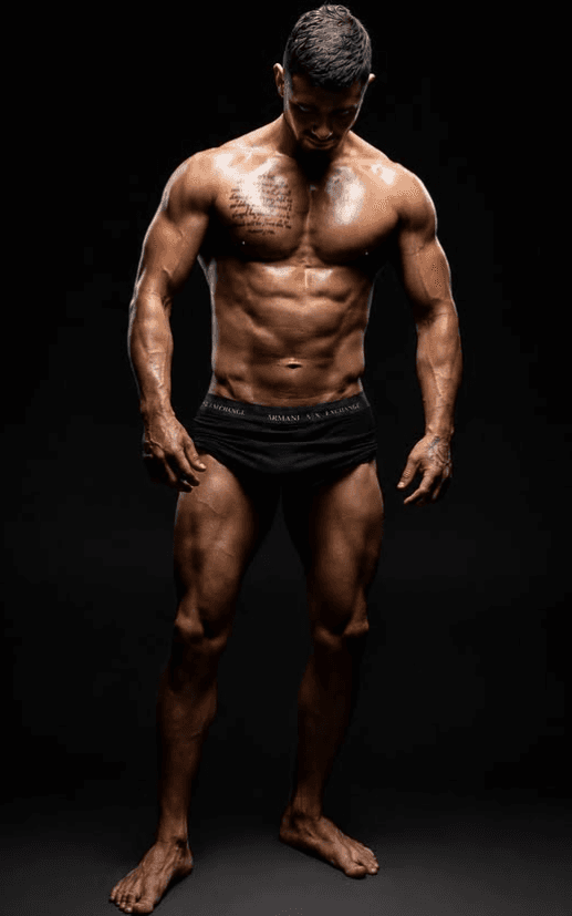 Edvardas Klimas physique photo, studio